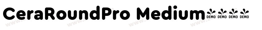 CeraRoundPro Medium字体转换